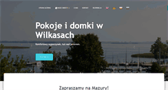 Desktop Screenshot of pokojewilkasy.com